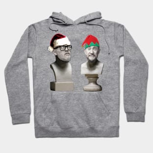 Task Master Christmas statues (no text) Hoodie